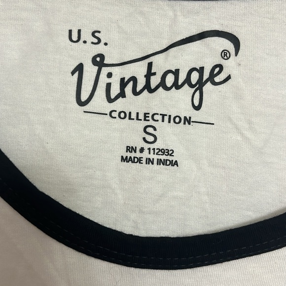 U.S. Vintage Sleeveless Tank Cotton Blend Size Small 100%Cotton - Picture 3 of 7